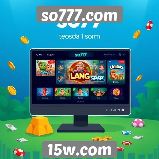 Interface intuitiva do so777.com para novos jogadores